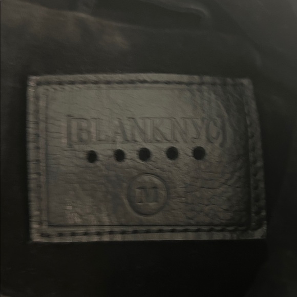 Blank NYC Black Suede moto Jacket - Picture 2 of 7